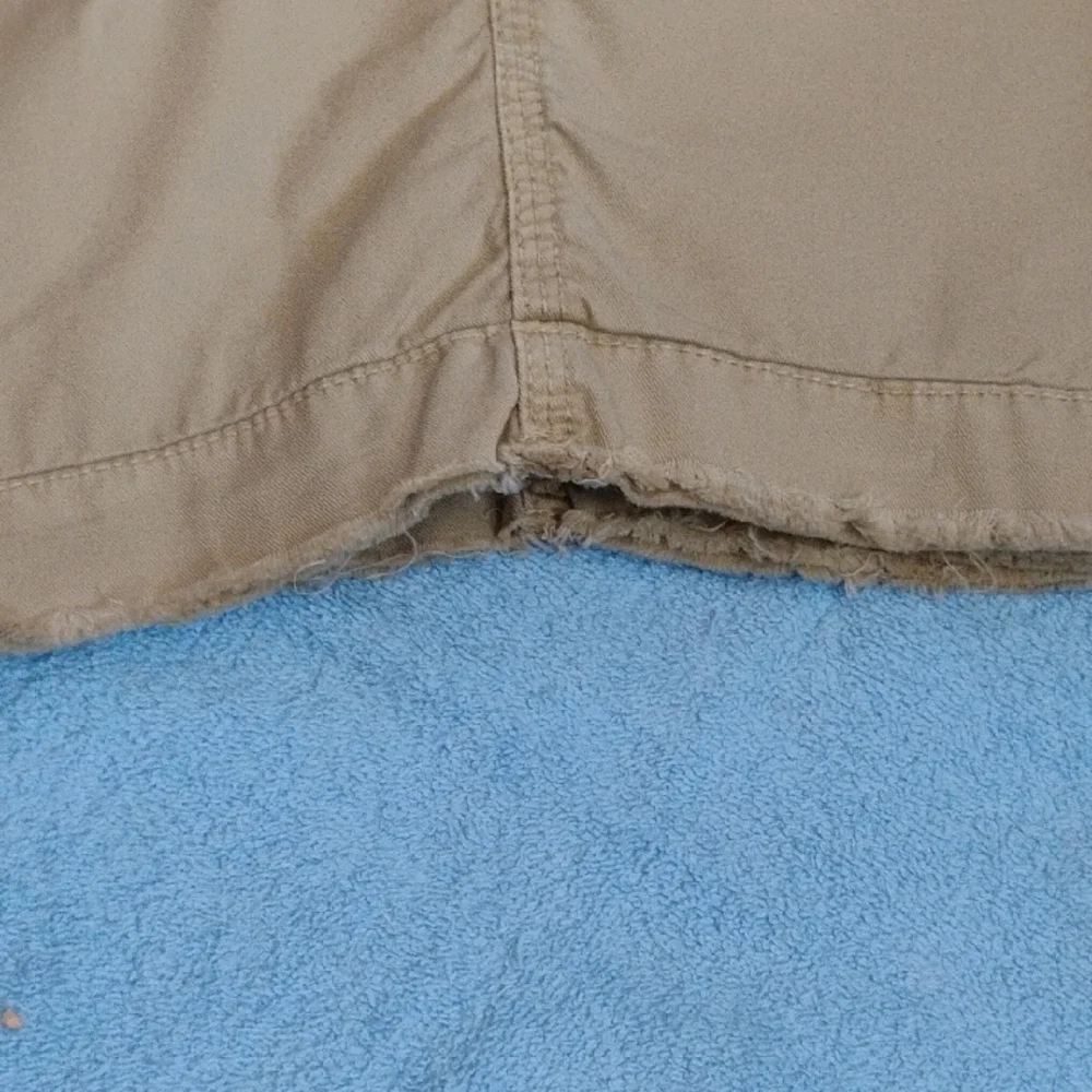Paperbacks Tan Flat Front Shorts